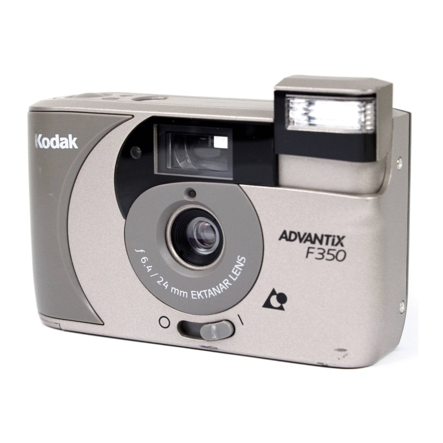 Kodak Advantix F350 Manuals