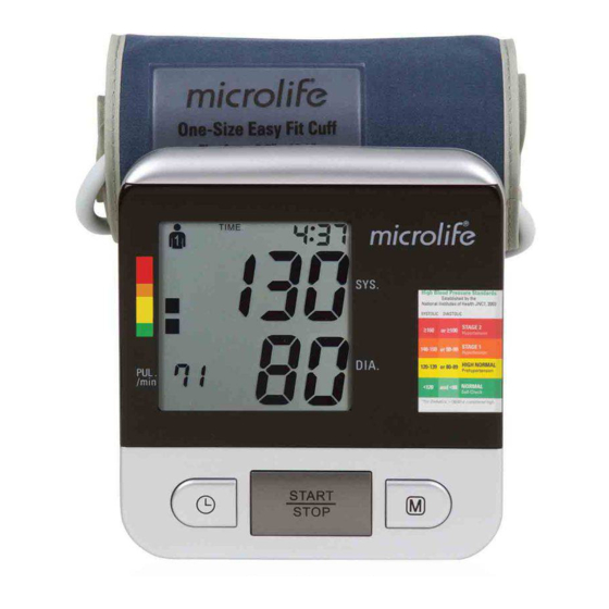 Microlife BP3NA1-1X Instruction Booklet