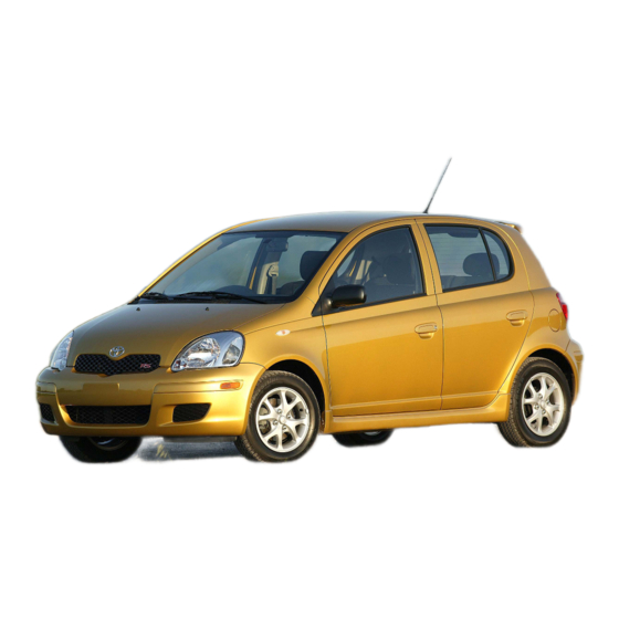 Toyota 2005 Echo Hatchback Owner's Manual