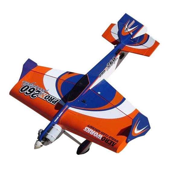 AeroWorks ProX260 ARF-QB Assembly Manual