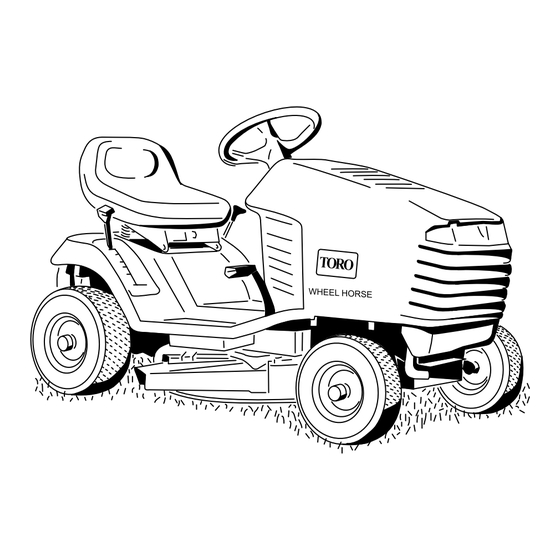 Toro XL 320 Operator's Manual