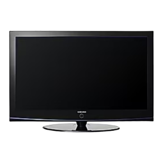 Samsung PS-42E92H Owner's Instructions Manual