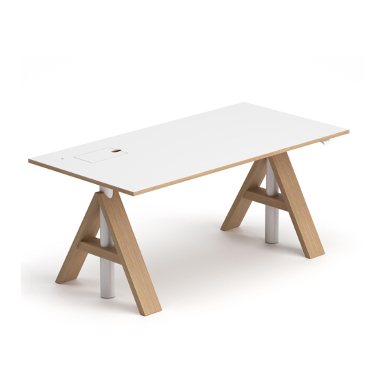 Horreds A-FRAME ELECTRIC HEIGHT ADJUSTABLE STAND Assembly Instruction