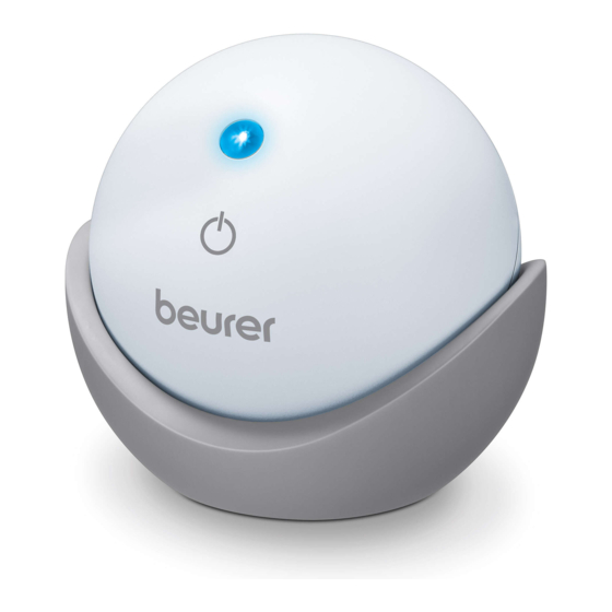 Beurer SL 10 DreamLight Instructions For Use Manual