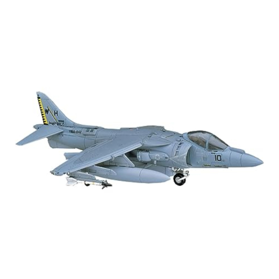 Eduard Zoom AV-8B Harrier II Manual