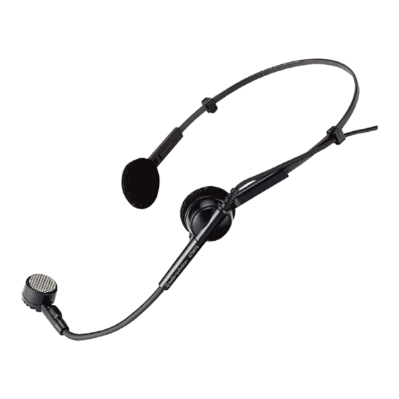 Audio Technica ARTIST Series User Manual