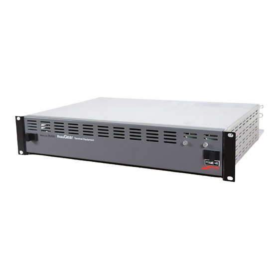 Ross AFR-7812C User Manual