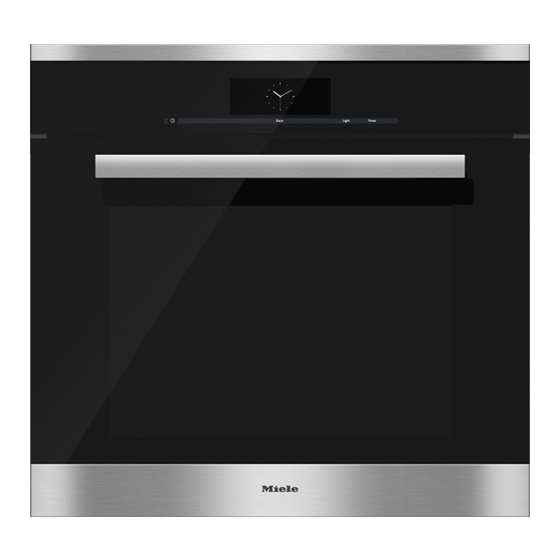 Miele PureLine M Touch H6880BPCTS Manuals