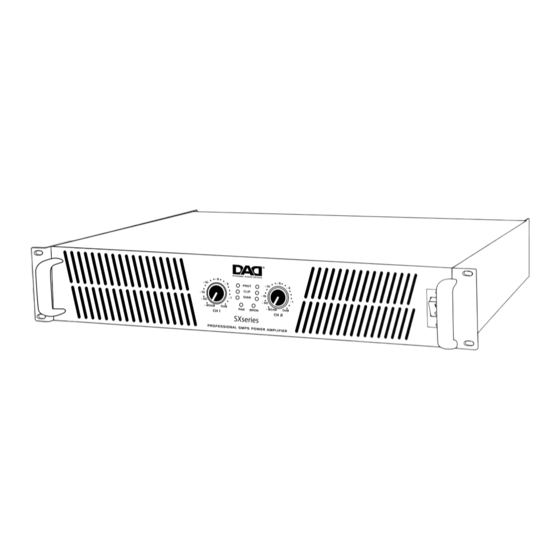 DAD SX Series User Manual