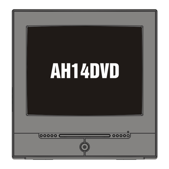 Akura AH14DVD CRT TV/DVD Combo Manuals
