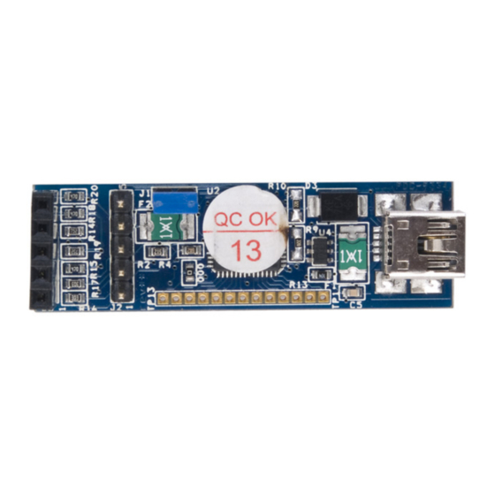 Cypress CY3240-I2USB Quick Start Manual