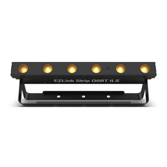 Chauvet DJ EZLink Strip Q6BT ILS Quick Reference Manual