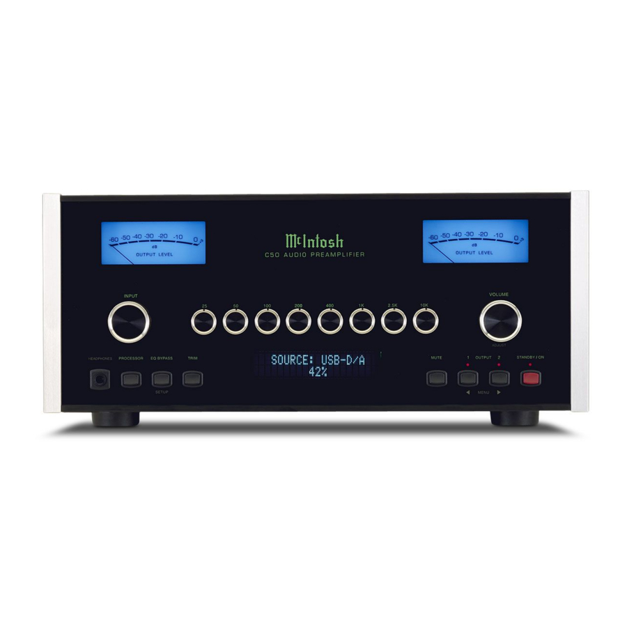McIntosh C50 Control Connection Diagram