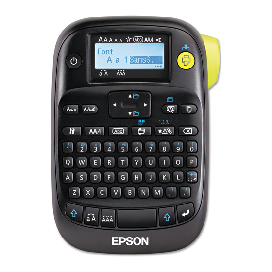 Epson  LW-400 User Manual