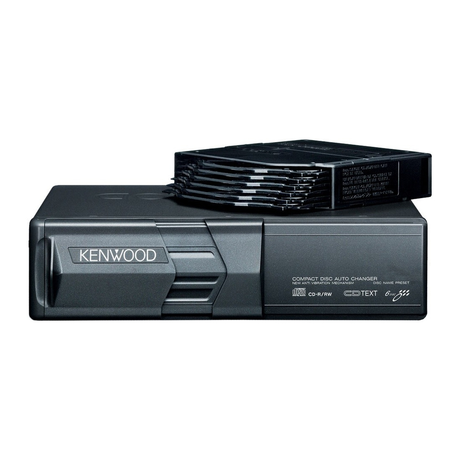 Kenwood KDC-C717 Manuals