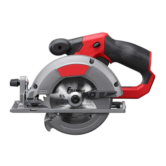 Milwaukee 2530-20 Operator's Manual