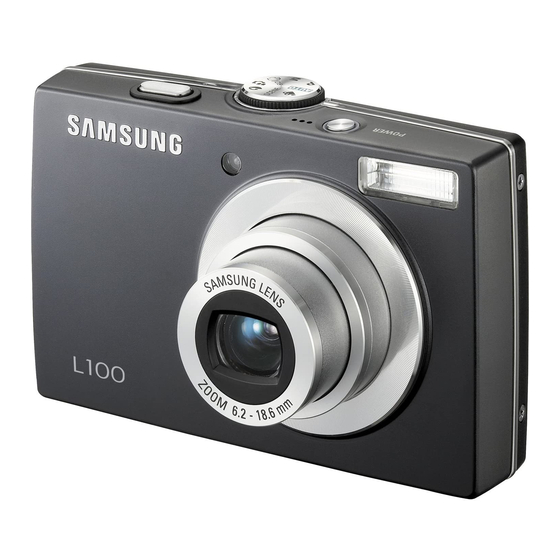Samsung L100 - Digital Camera - Compact Manuals