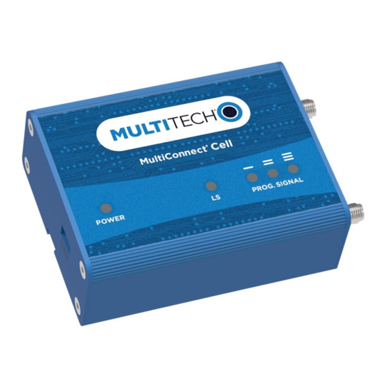 Multitech MultiConnect Series 100 User Manual