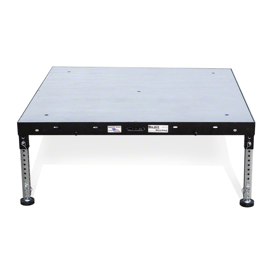 BilJax ST8100 Assembly Instructions Manual