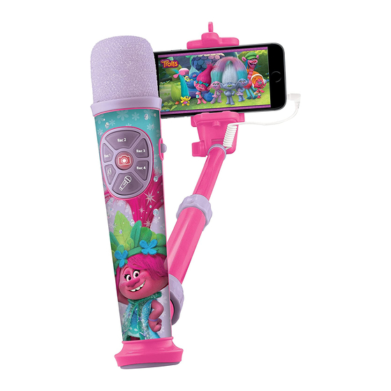 eKids DreamWorks Trolls TR-077 User Manual
