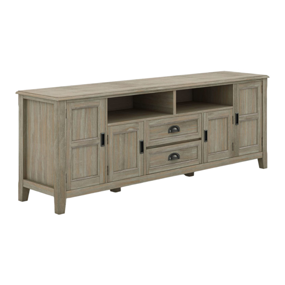 SIMPLIHOME AXCBUR72-GR Manual