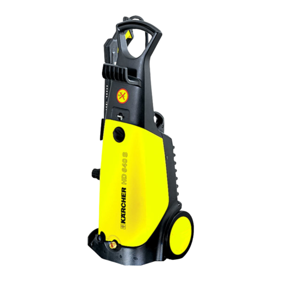 Kärcher HD 640 S Manual