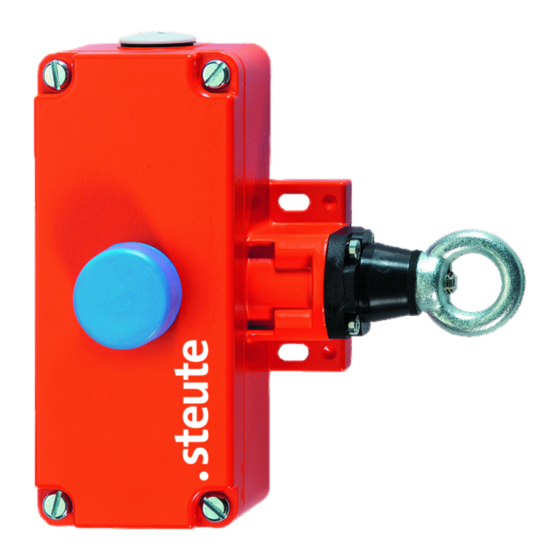 steute Ex ZS 75-3G Manuals