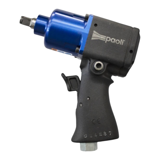 Paoli Avvitatori DP 36 Operating And Maintenance Manual