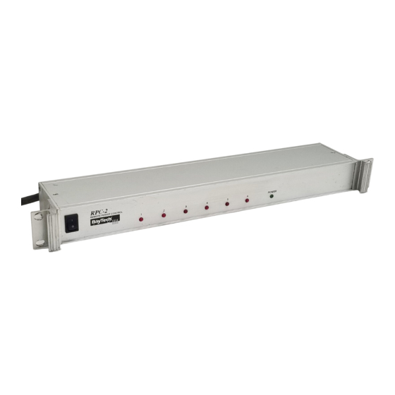 BayTech RPC-2 Owner's Manual