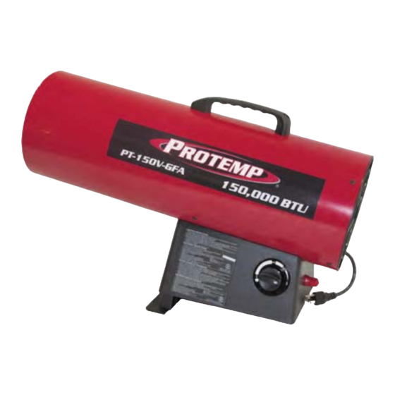 Protemp PT-40-GFA-A User's Manual And Operating Instructions