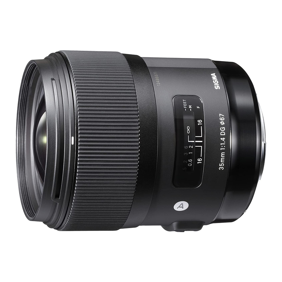 Sigma CAN 35MM Brochure