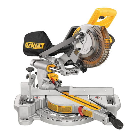 DeWalt DCS361 Original Instructions Manual