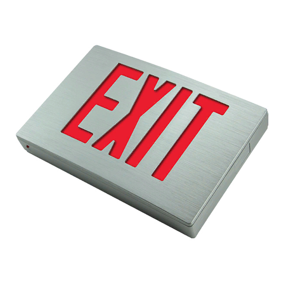 BARRON Exitronix 400U Series Installation Instructions