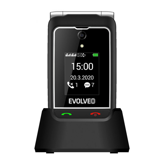 Evolveo EasyPhone FG Flip Phone Manuals