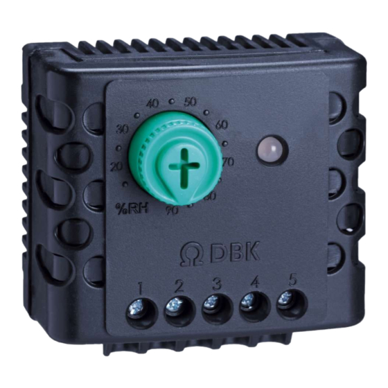 DBK EHT-2-220A Quick Start Manual