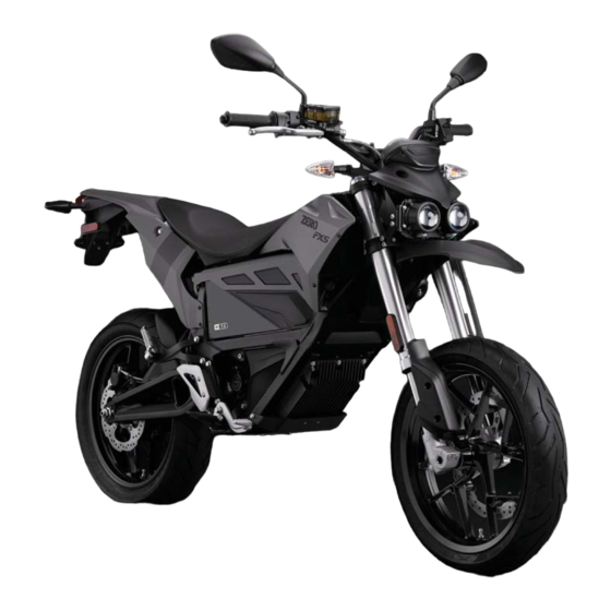 Zero FX 2019 Owner's Manual