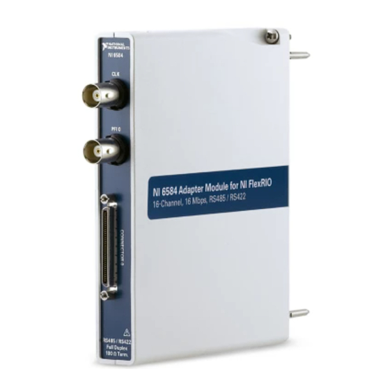 National Instruments NI 6584R Manuals