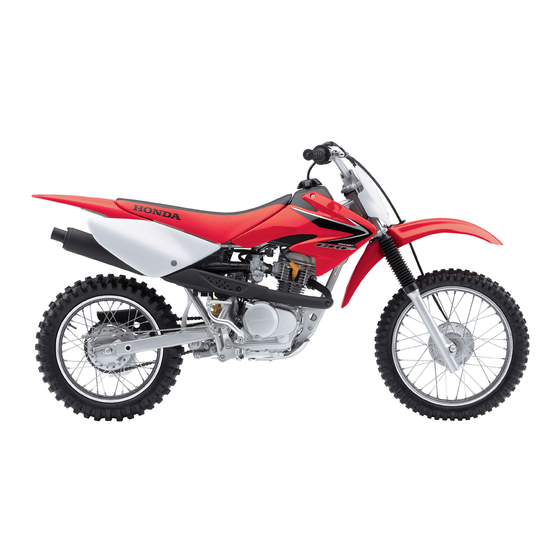 Honda CRF80F Owner's Manual