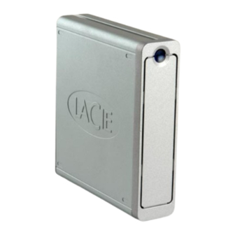 LaCie d2 Hard Drive User Manual
