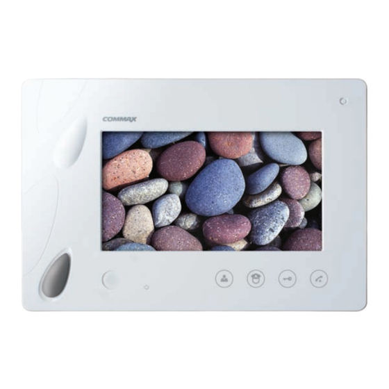 Commax CAV-70PG User Manual
