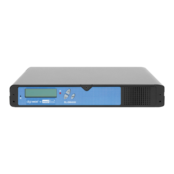 resi-linx digi-MOD RL-DM4000 Manual