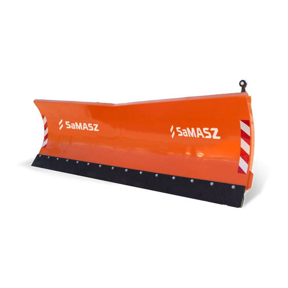 User Manuals: SaMASZ RAM 250 Snow Plow