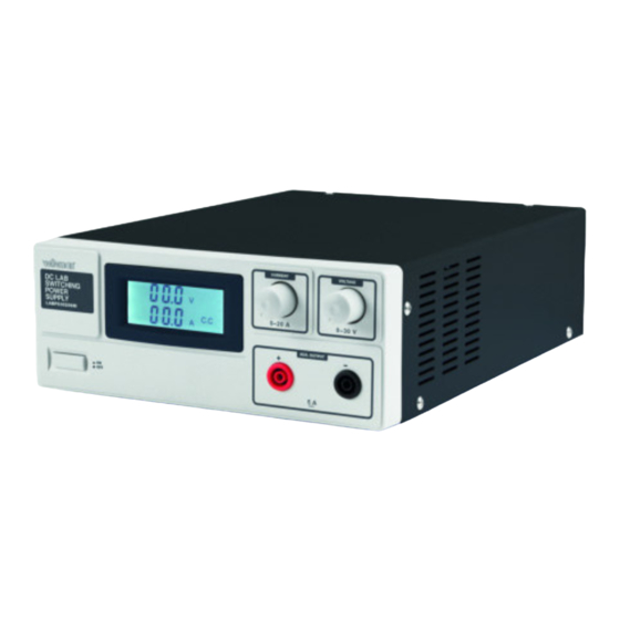 Velleman LABPS3020SM User Manual