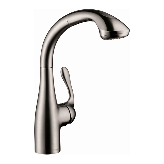 Hans Grohe Allegro E 06461 0 Series Installation/User Instructions/Warranty