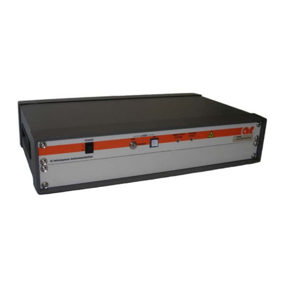 AR FI7000 Operating And Service Manual
