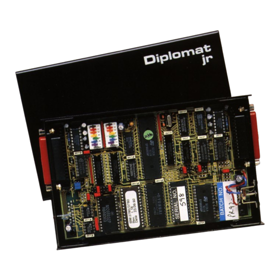 Lucidata Diplomat jrNS Manual