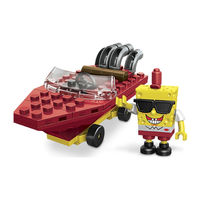 Mega Bloks Nickelodeon SpongeBob SquarePants Patrick Racer Manual
