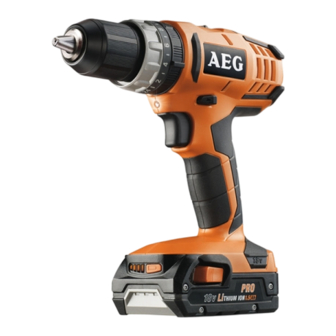 AEG BS18 G2A Original Instructions Manual