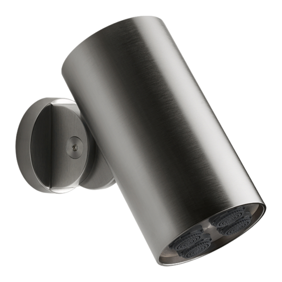 Gessi SPOTWATER 57287 Manual