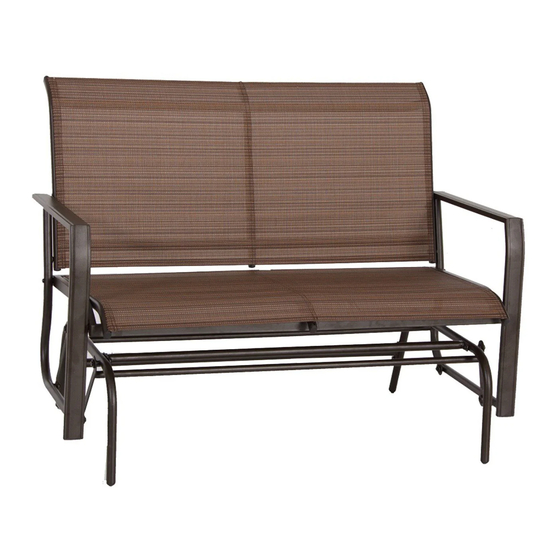 Kozyard Glider Textilene Assembly Manual